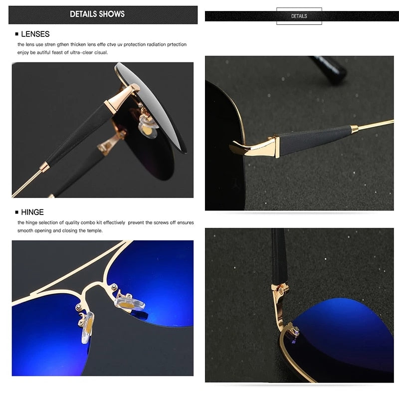 Luxury Brand Men Sunglasses